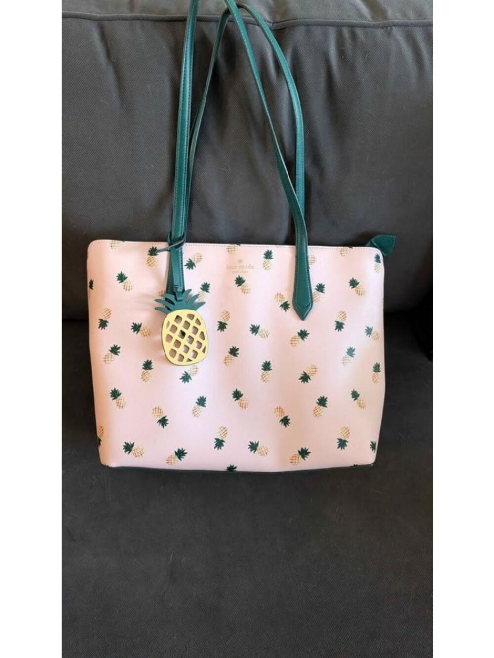 Kate Spade New York Marlee tote bag Pineapples pink